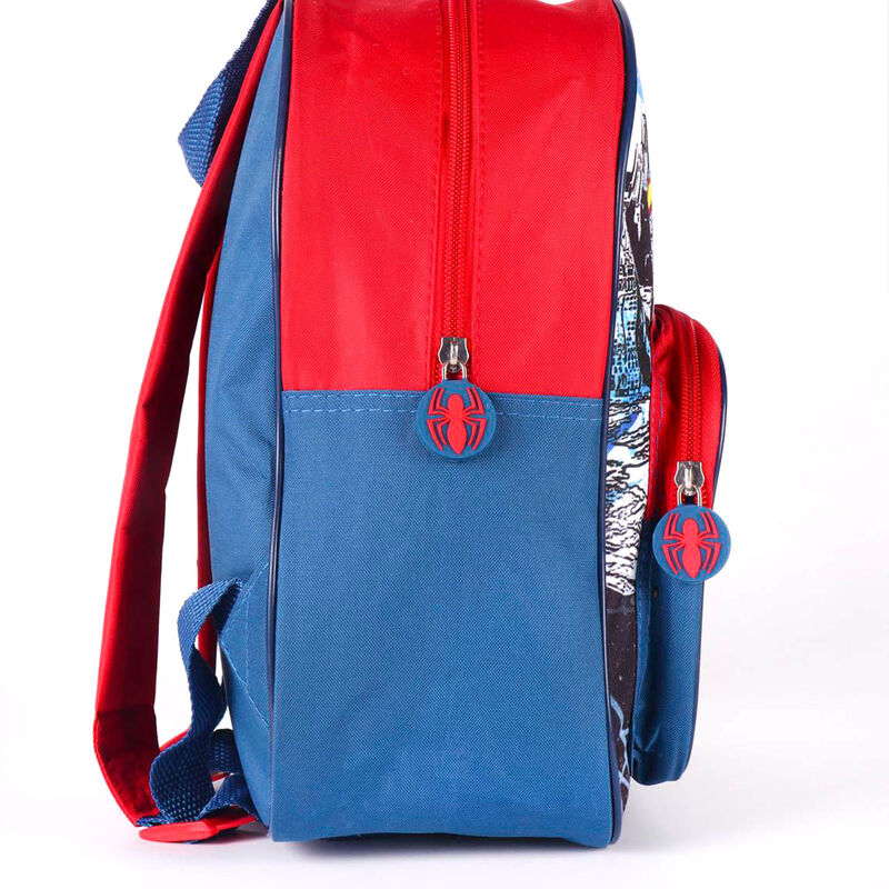Mochila escolar roja y azul de Spider-Man Marvel - 3