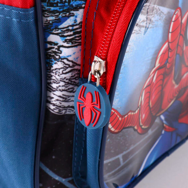 Mochila escolar roja y azul de Spider-Man Marvel - 4