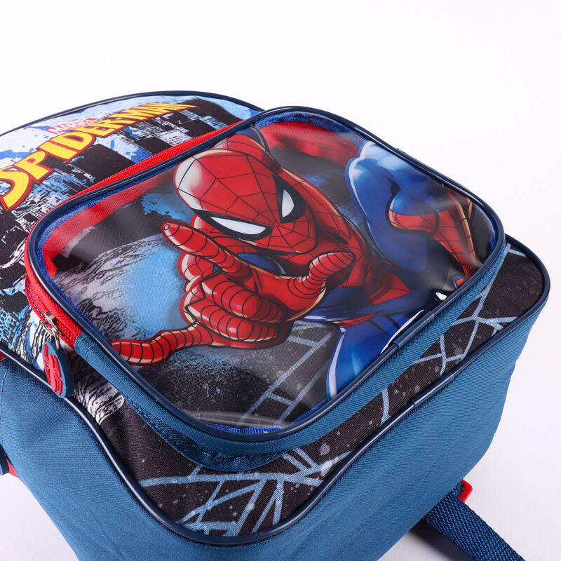 Mochila escolar roja y azul de Spider-Man Marvel - 5