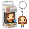 Llavero Funko Pocket POP de Hermione Granger Holiday con caja