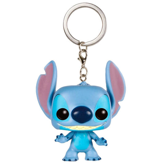 Llavero Pocket POP! de Stitch azul de Disney
