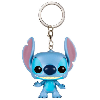 Llavero Pocket POP! de Stitch azul de Disney