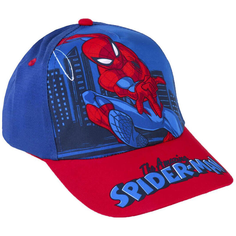 Set de gorra roja y azul y gafas de sol de Spider-Man Marvel - 2