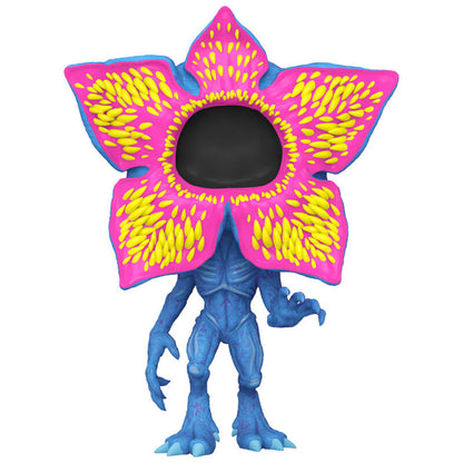 Figura Funko POP! Demogorgon Open Face de Stranger Things en colores Black Light