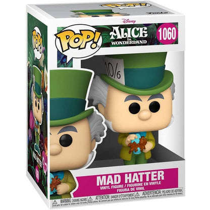 Figura Funko POP! de Mad Hatter de Alicia en el País de las Maravillas