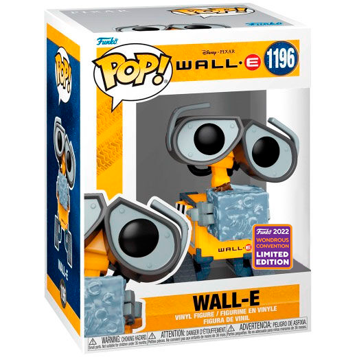 Figura Funko POP! WALL-E Raised Exclusive en caja con ventana