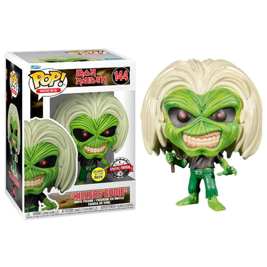 Figura Funko POP! Killers Eddie de Iron Maiden en caja - 3