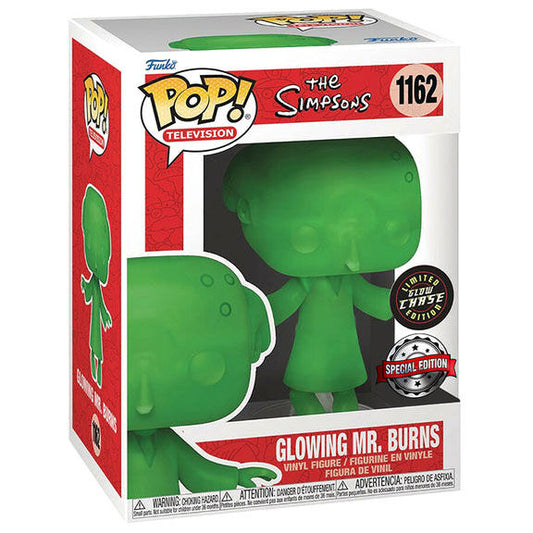 Figura Funko POP! de Mr. Burns de Los Simpson en acabado verde - 2