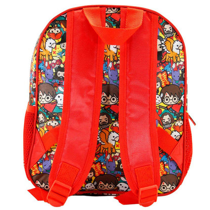 Mochila 3D preescolar de Hogwarts Harry Potter con diseño de las cuatro casas - 4