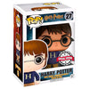Figura FUNKO POP! de Harry Potter con jersey azul en caja ilustrada
