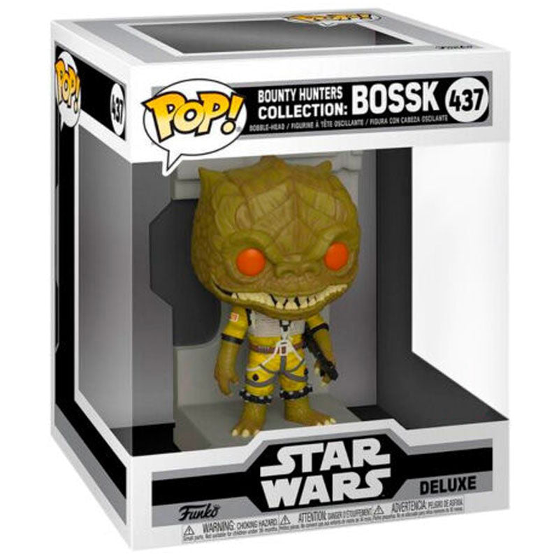 Figura Funko POP! Deluxe de Bossk de Star Wars en caja