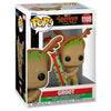 Figura Funko POP! de Groot con diseño navideño en caja
