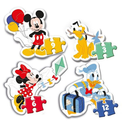Puzzle My First Mickey Disney Clementoni con cuatro puzzles de siluetas - 2