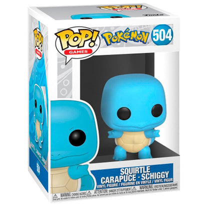 Figura Funko POP! de Squirtle azul con caparazón crema - 3