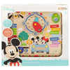 Calendario educativo Disney WOOMAX de madera con reloj y personajes