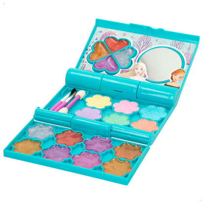 Set de maquillaje Frozen Disney con sombras, brillos de labios y pinceles - 2