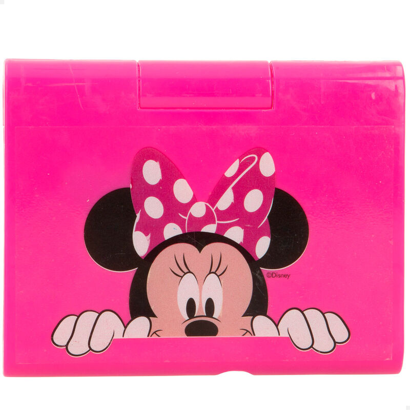 Estuche de maquillaje Minnie Disney con sombras, brillos y pinceles - 3