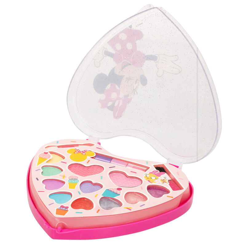 Set de maquillaje Minnie Disney con estuche en forma de corazón - 3