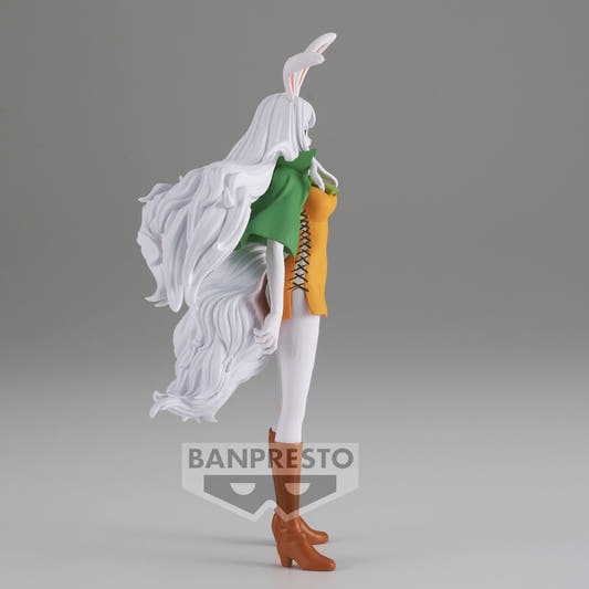 Figura de Carrot de One Piece con capa verde y vestido naranja - 2
