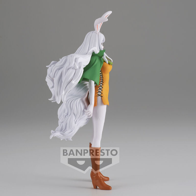 Figura de Carrot de One Piece con capa verde y vestido naranja - 2