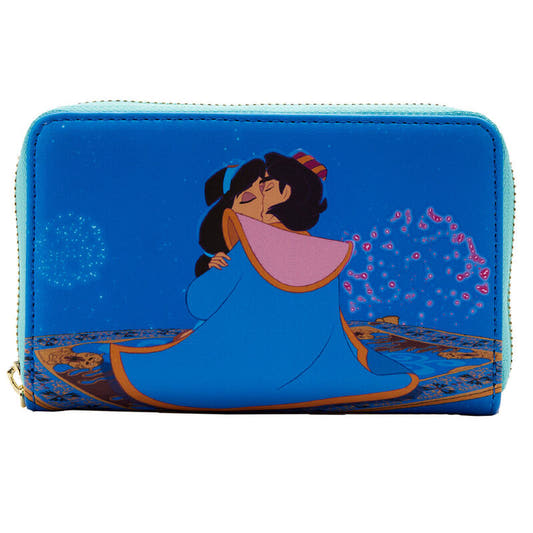 Cartera Jasmine de Aladdin Disney Loungefly con estampado de Jasmine y Rajah - 2