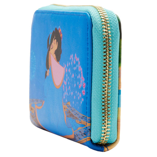 Cartera Jasmine de Aladdin Disney Loungefly con estampado de Jasmine y Rajah - 3