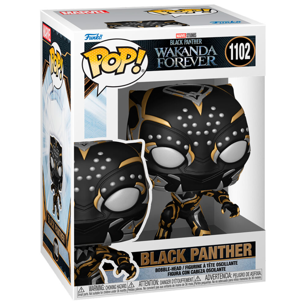 Figura Funko POP! de Black Panther Wakanda Forever en caja con ventana - 3