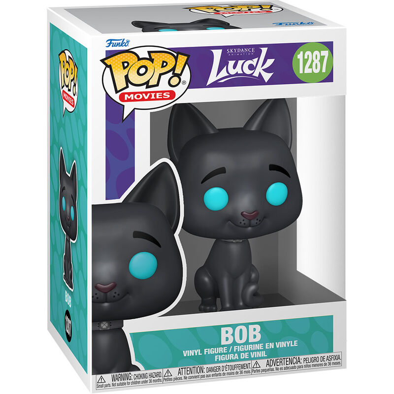 Figura Funko POP! Luck Bob negra con ojos turquesa - 2