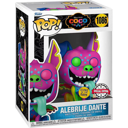 Figura Funko POP! Alebrije Dante de Coco en caja con ventana