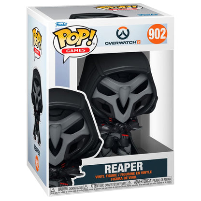 Figura Funko POP de Reaper de Overwatch 2 en caja