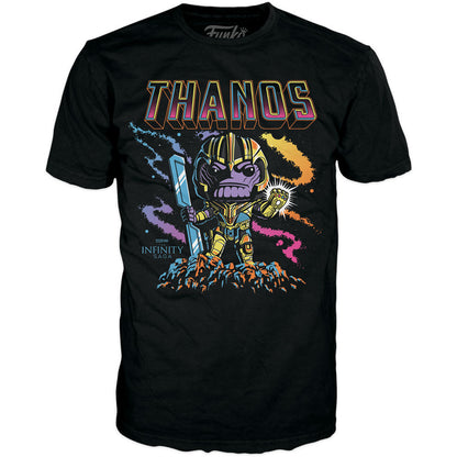 Set Funko POP! de Thanos con camiseta negra de Infinity Saga - 20