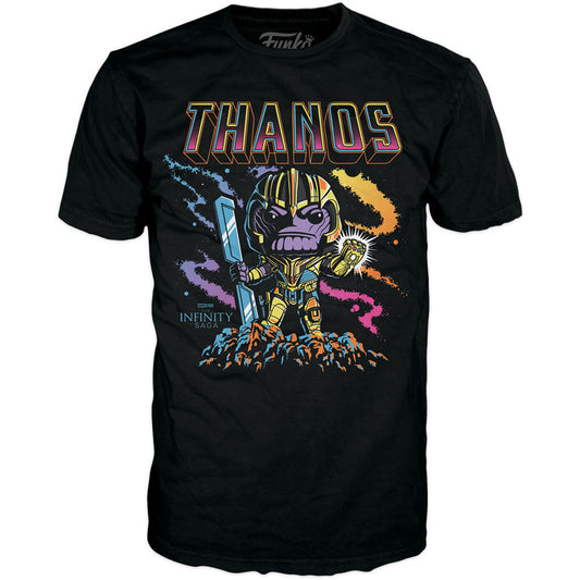 Set Funko POP! de Thanos con camiseta negra de Infinity Saga - 20