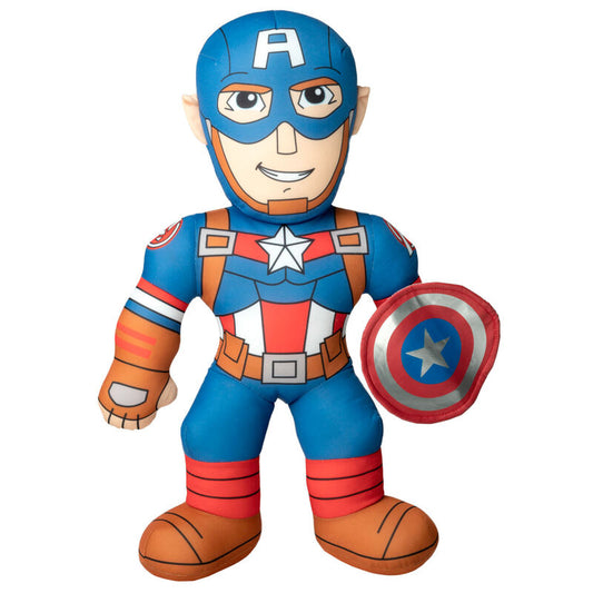 Peluche de Capitán América Marvel con su escudo