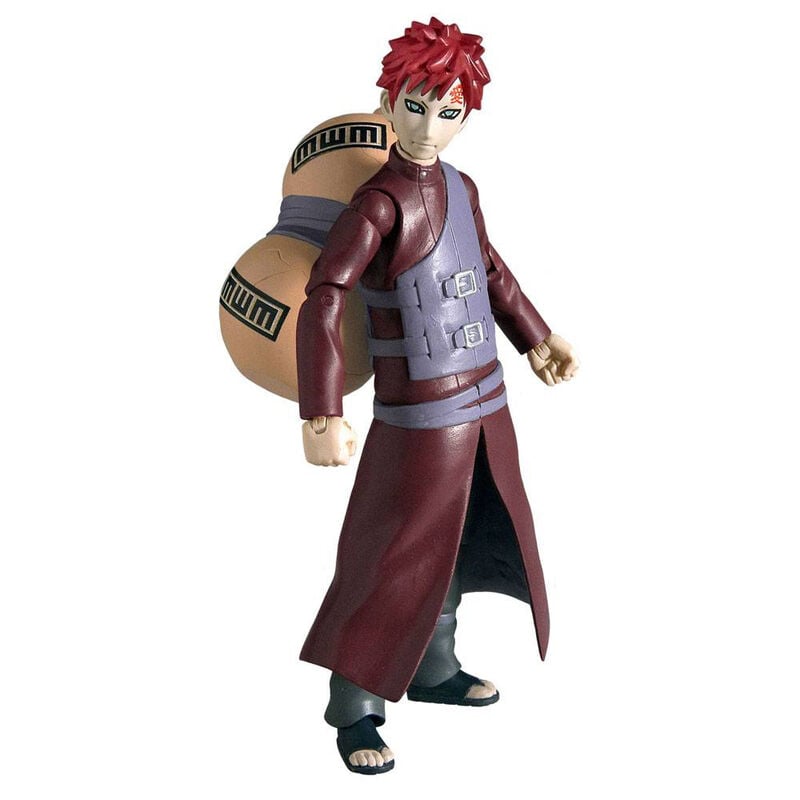 Figura articulada de Gaara de Naruto Shippuden con su calabaza