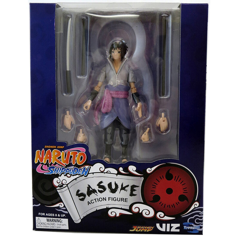 Figura articulada de Sasuke Uchiha de Naruto Shippuden - 2