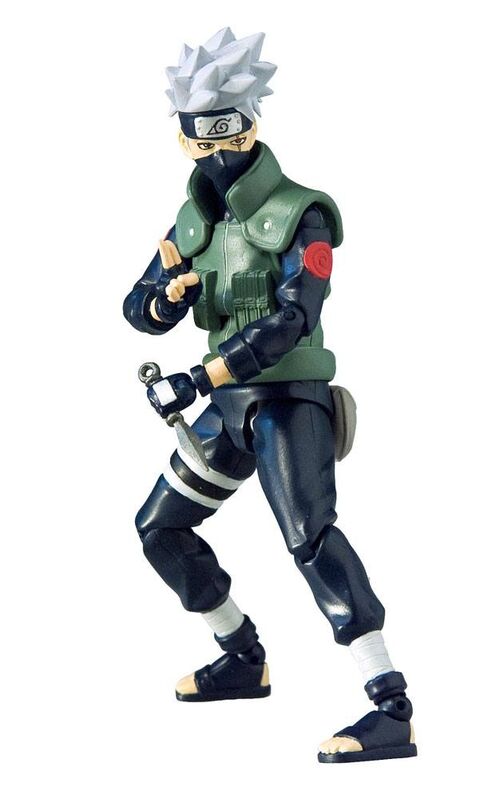 Figura articulada de Kakashi Hatake de Naruto Shippuden con accesorios - 4
