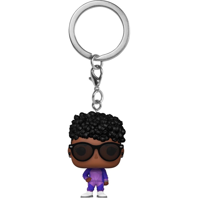 Llavero Funko Pocket POP de Shuri con gafas y atuendo morado