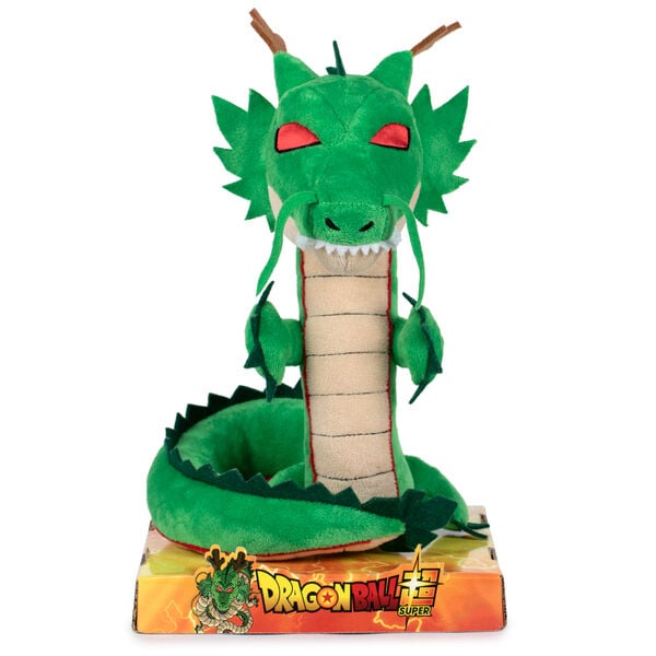 Peluche de Shenron de Dragon Ball Super sobre peana de cartón - 2