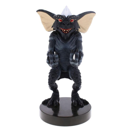 Soporte Cable Guy con figura de Stripe de Gremlins sobre base negra