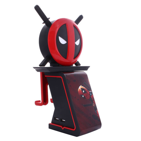 Soporte Cable Guy de Deadpool Marvel en rojo y negro