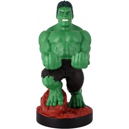 Soporte Cable Guy de Hulk con base roja y negra