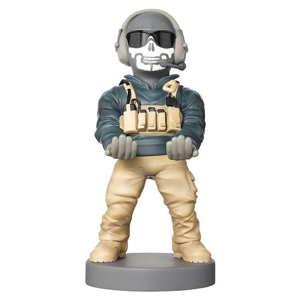 Figura Cable Guy Lt. Simon Ghost de Call of Duty con máscara de calavera