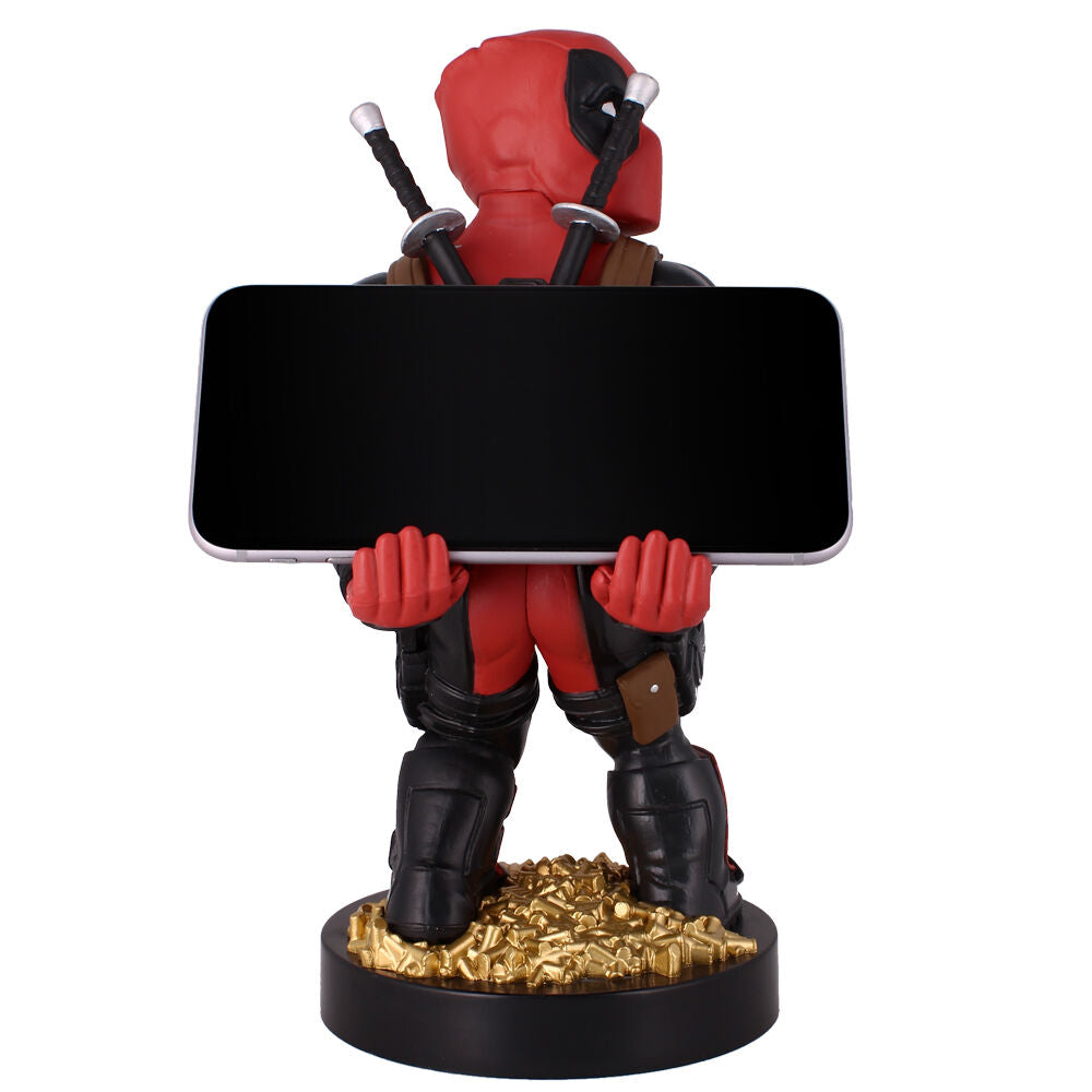 Figura soporte Cable Guy de Deadpool Marvel con base negra - 5