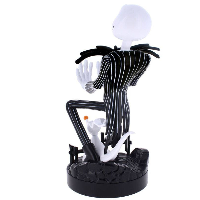 Soporte Cable Guy de Jack Skellington con Zero - 2