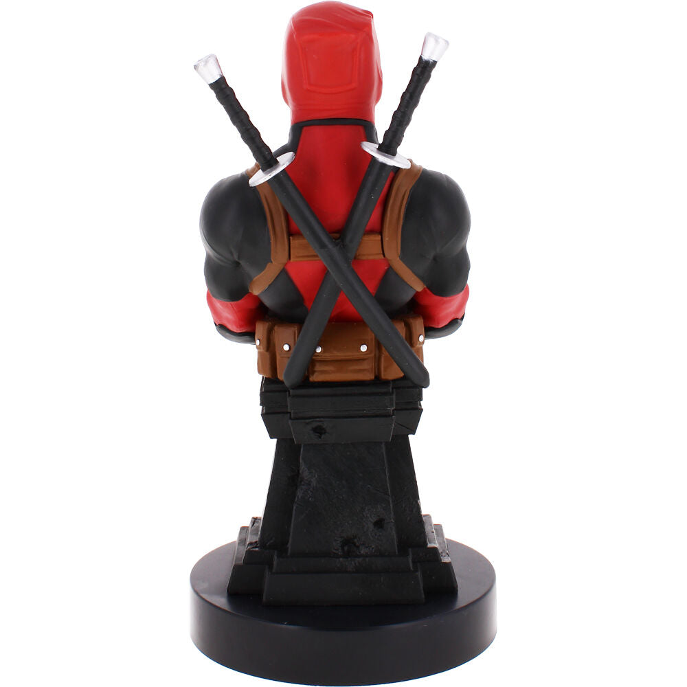 Soporte Cable Guy de Deadpool Marvel con diseño rojo y negro - 3