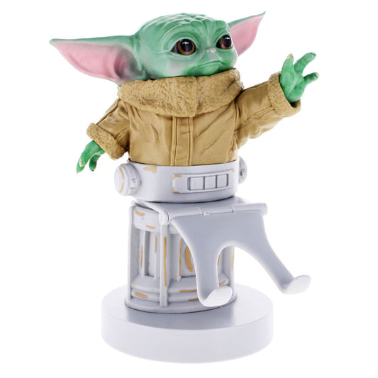 Soporte Cable Guy de The Child con túnica beige y mano levantada - 2