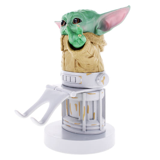 Soporte Cable Guy de The Child con túnica beige y mano levantada - 3
