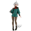 Figura de Miorine Rembran de BANPRESTO con atuendo verde