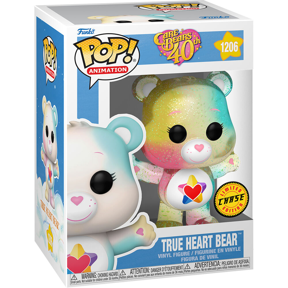 Figura Funko POP! True Heart Bear de Care Bears con variante Chase - 3