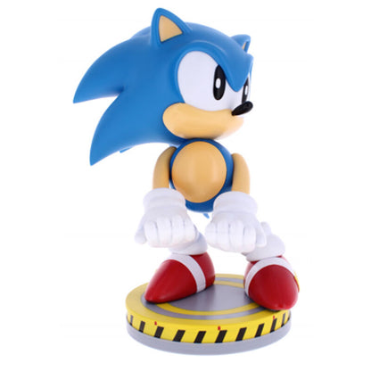 Soporte Cable Guy de Sonic con figura azul sobre base circular